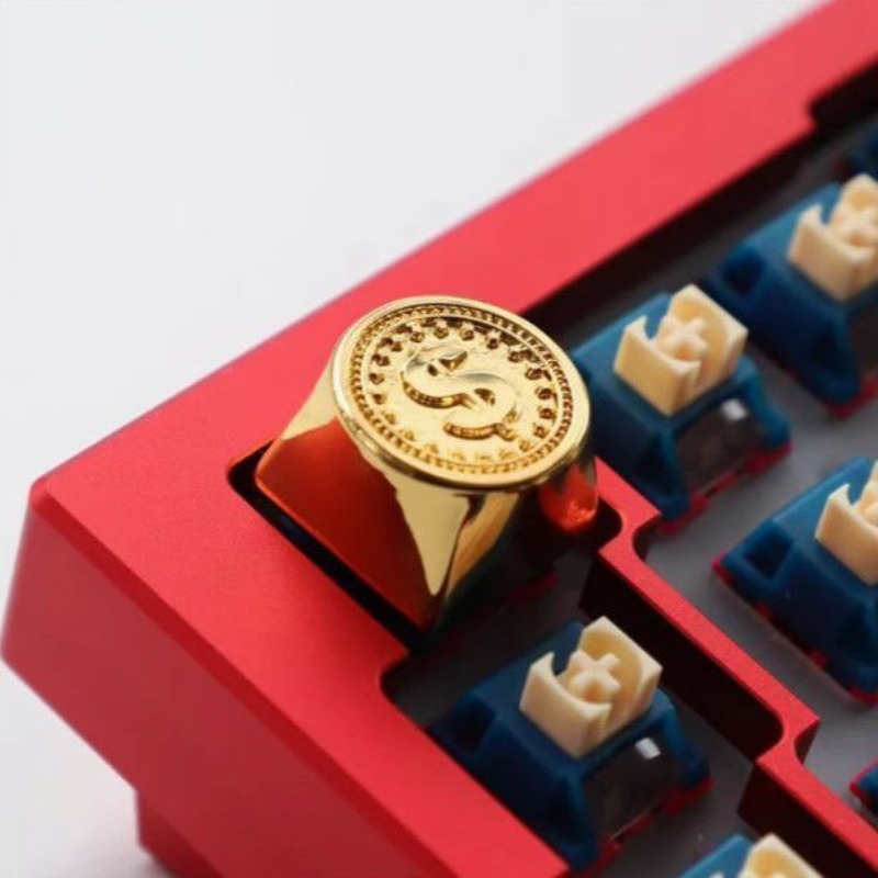 Gaming Accessories Aesthetic - 새로운 USD 금화 테마 애니메이션 키캡