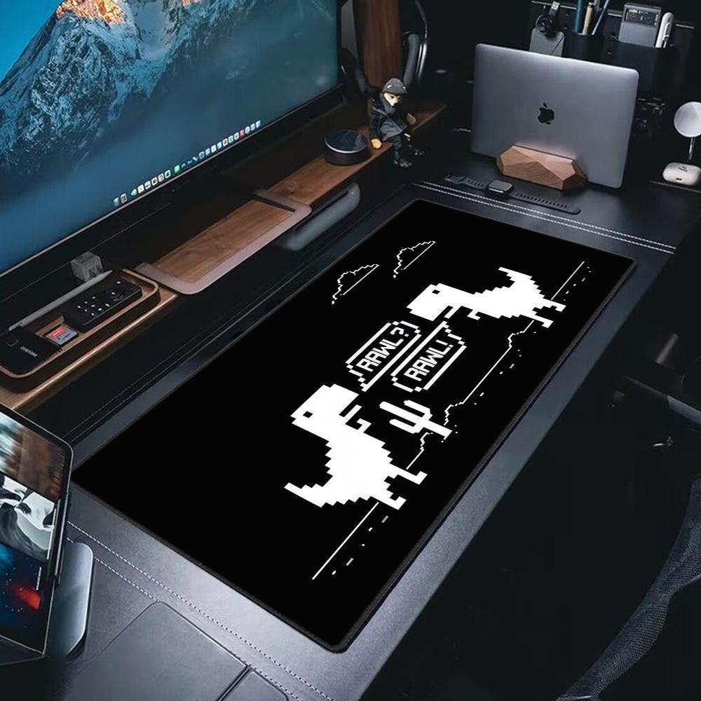 공룡 무늬 XXL 마우스 패드, 미끄럼 방지 고무 재질 - Gaming Accessories Shop 리뷰 및 가격