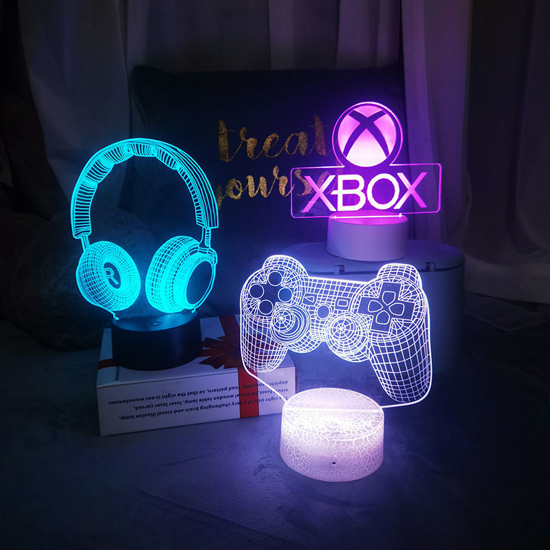 램프, 야간 조명, 테이블 램프 3D LED USB 전 - Accessories For Your Gaming Room 리뷰 및 가격